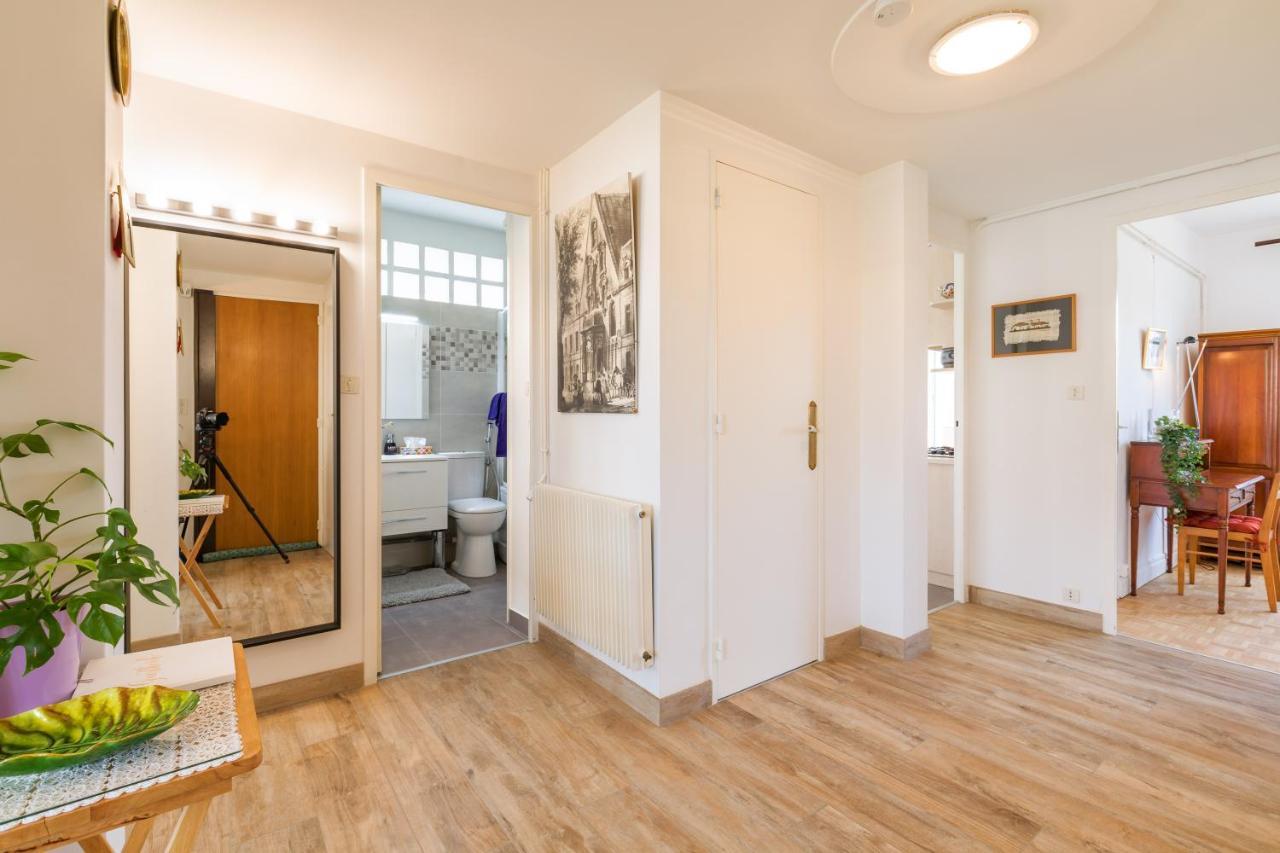 Appartement Familial Climatisé 100M2 à 7mn Centre Ville Parking 5Pièces 5 Adultes et Bébé Dijon Exterior foto